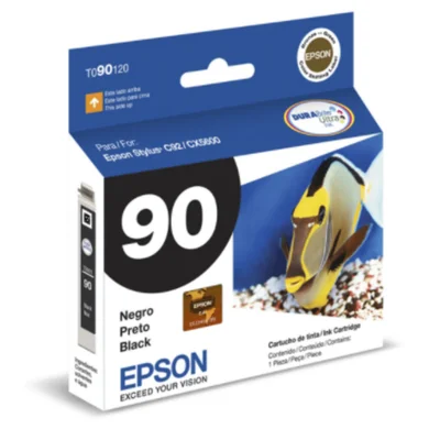 Cartucho De Tinta EPSON Preta Durabrite 90n Ultra P/ Stylus C92 / Cx5600