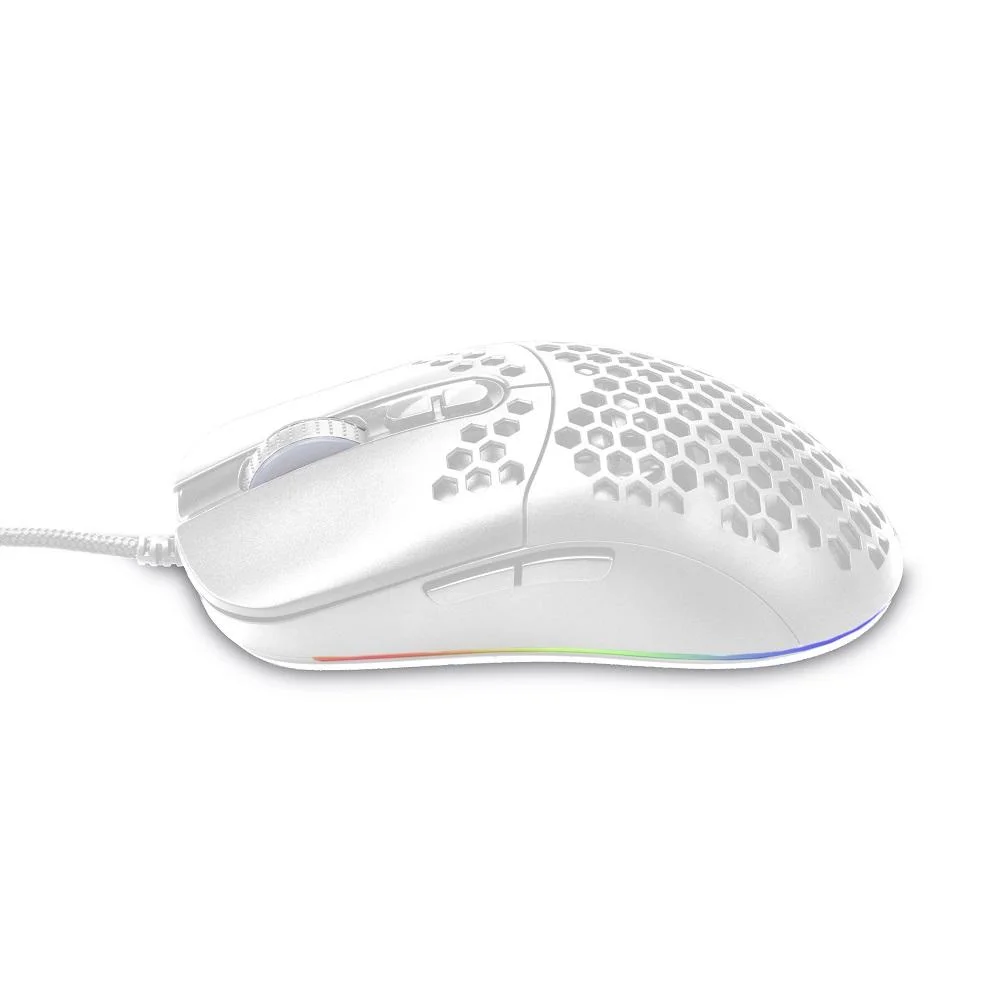 Mouse Gamer Horus 12000 Dpi Branco KaBuM