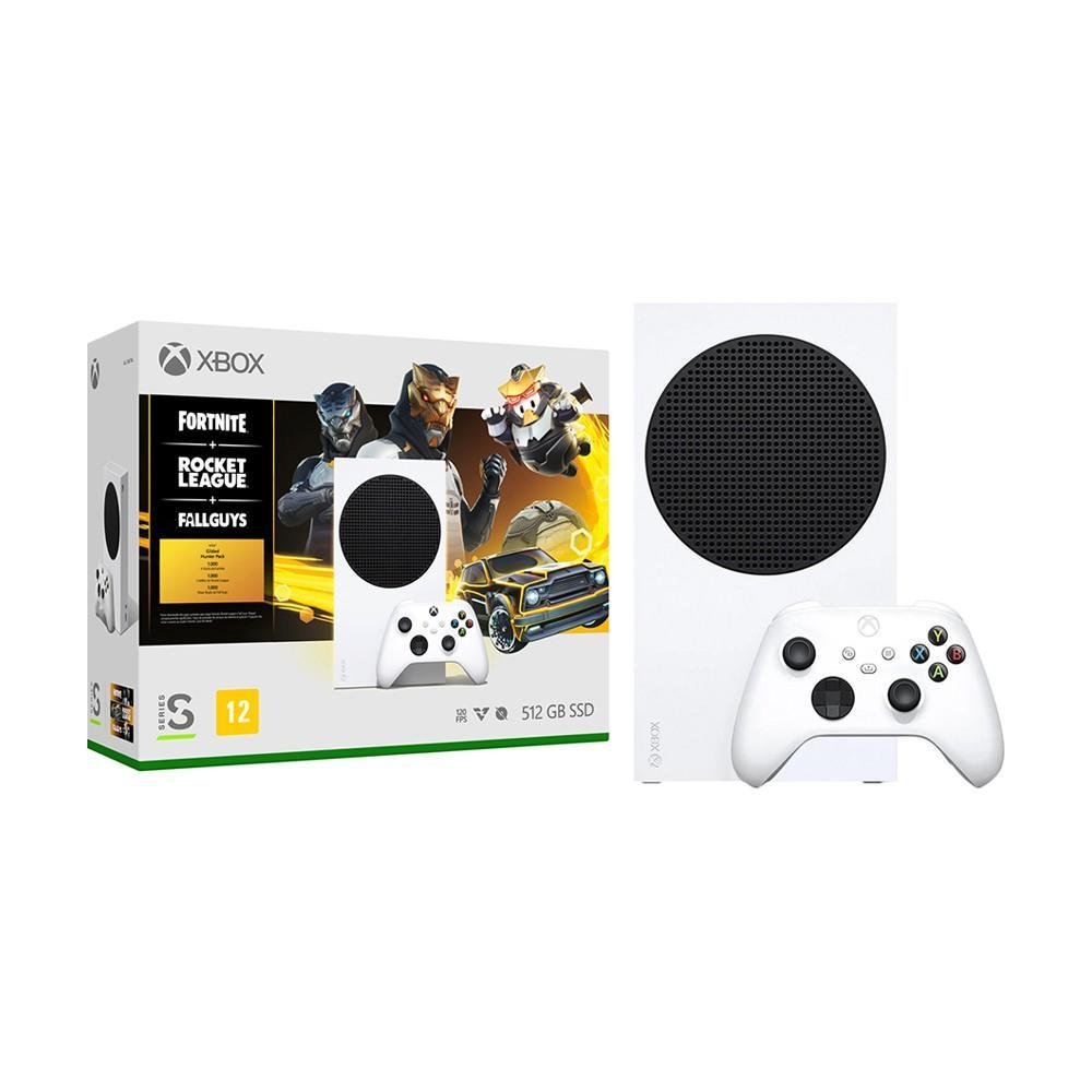 Console Microsoft Xbox Series S, 512GB, Branco, Com 1 Controle, RRS-00006