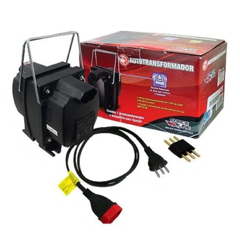 Imagem 5 de 5 do produto Autotransformador Force Line Slim Fit, 1050va, 10a, Bivolt
