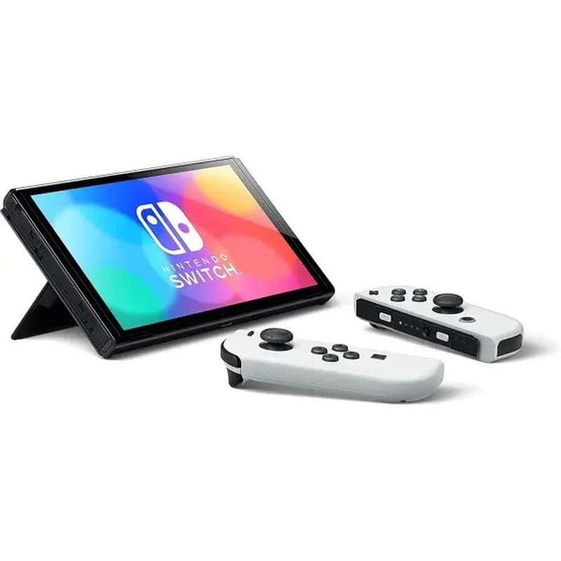 Console Nintendo Switch Oled com Joy-Con, Branco - Hbgskaaa1 Console Nintendo Switch Oled com Joy-Con, Branco - Hbgskaaa1