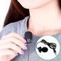 Microfone De Lapela Lotus, P2, 3,5mm, Preto