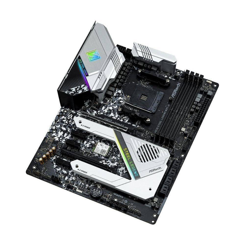 PlacaMe Asrock X570 Steel Legend KaBuM