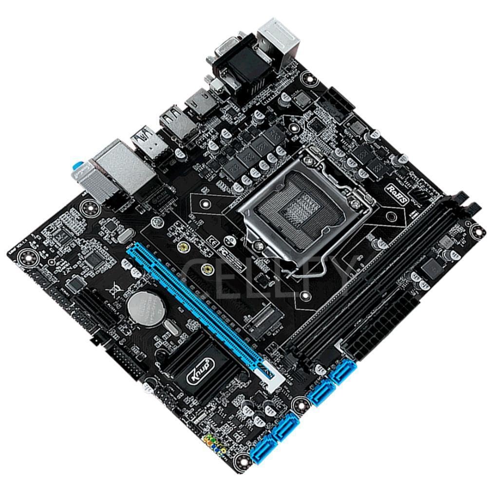 Placa-Mãe Knup H310 2xddra4, Intel 1151, HDMI, VGA, 8/9ªG - Kp-H310 6