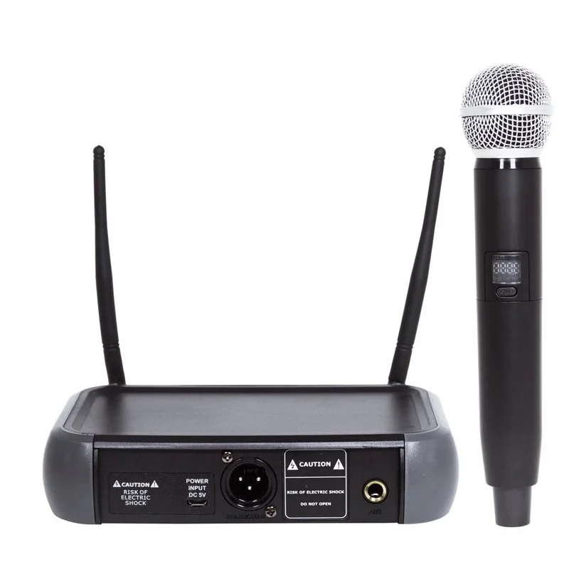 Imagem 2 de 4 do produto Microfone Sem Fio De Mão Lexsen, Lm-58u Pll Uhf