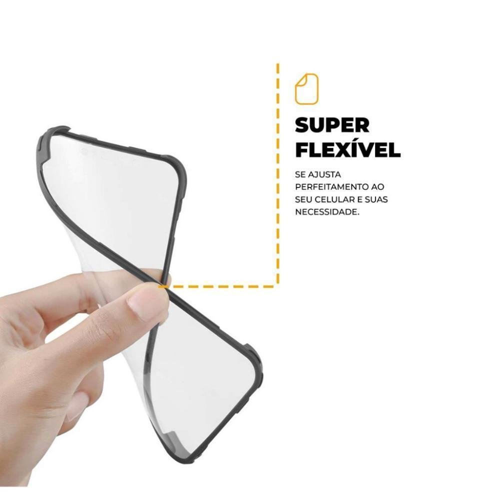 Imagem 4 de 5 do produto Capa 360 Para Iphone 13 Pro - Preta - Gshield