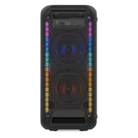 Caixa De Som Amplificada Sumay Rainbow, 80w, Bluetooth, Display de LED, USB, Preto