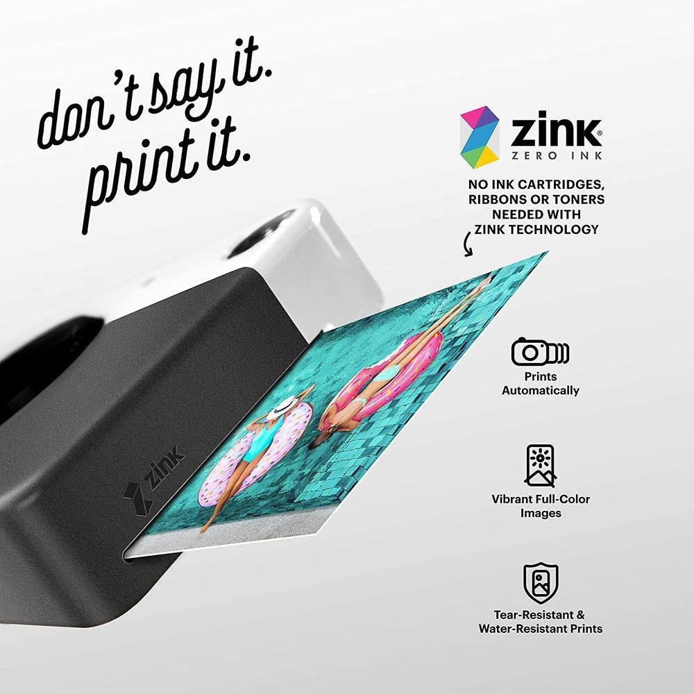 Câmera Instantânea Zink, Digital Kodak Printomatic, 5 MP, Tela 3 polegadas, Black Câmera Instantânea Zink, Digital Kodak Printomatic, 5 MP, Tela 3 polegadas, Black