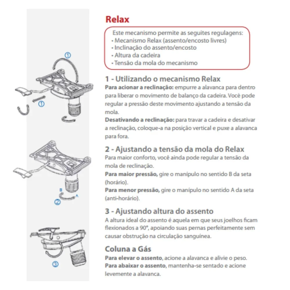 Cadeira Ergodecor Giratória Escritório Day Presidente suporta até 130kg Caramelo Relax Base Preta C/ Rodizio, 100% Nacional