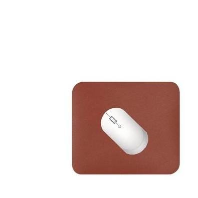 Mouse Pad Gamer, Tapete De Mesa 20x20cm, Impermeável Antiderrapante, Marrom Castor