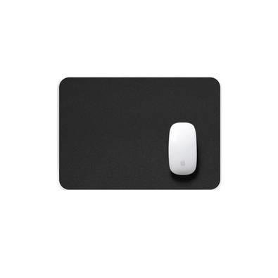 Mousepad Gamer, Tapete De Mesa 25x20cm, Impermeável Antiderrapante, Preto