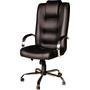 Cadeira Ergodecor Giratória Escritório Classic Presidente Preta Relax Base Cromada C/ Rodizio, 100% Nacional