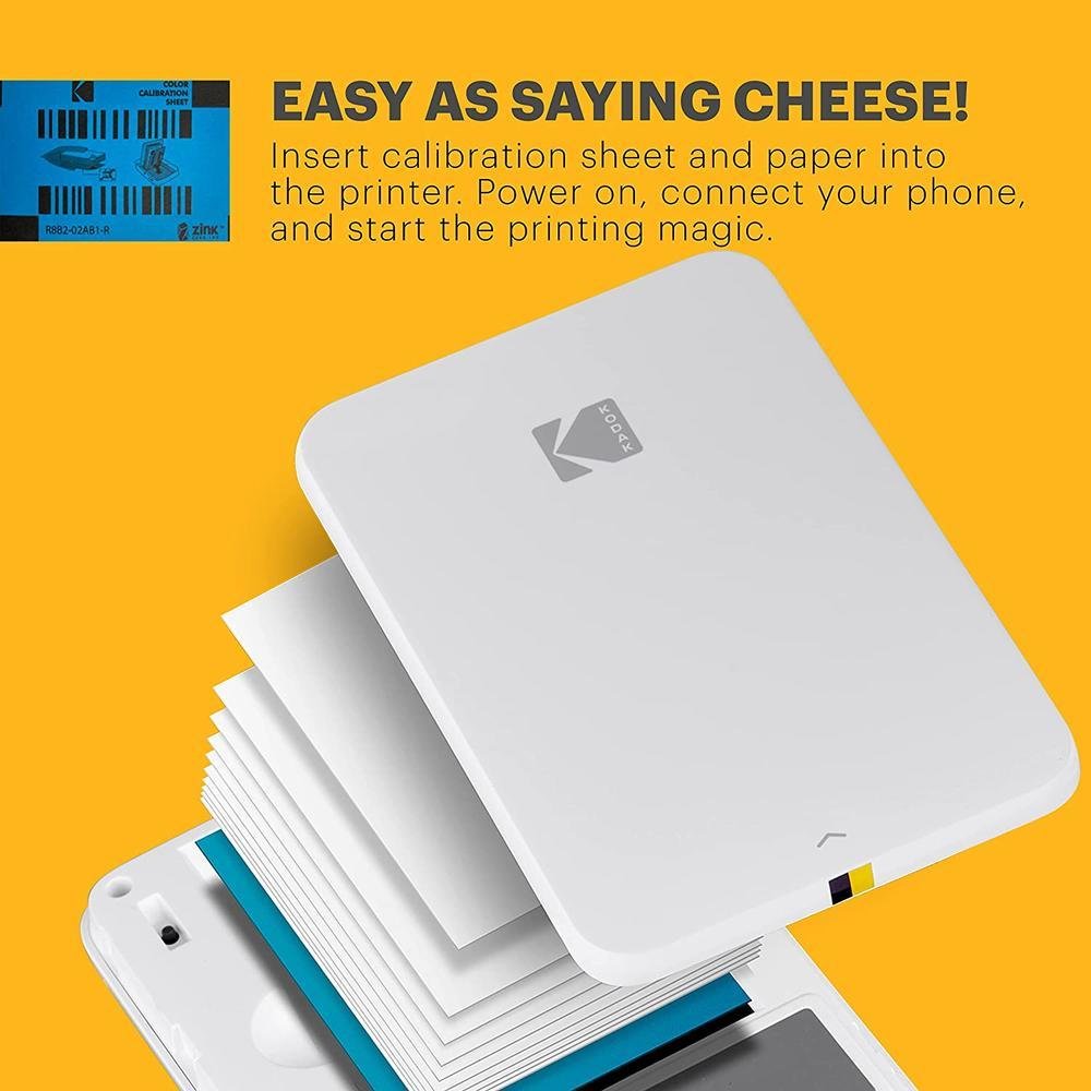 Imagem 2 de 5 do produto Filme Instantâneo Kodak Zink Photo Paper Com 50 Poses - Rodz2x350
