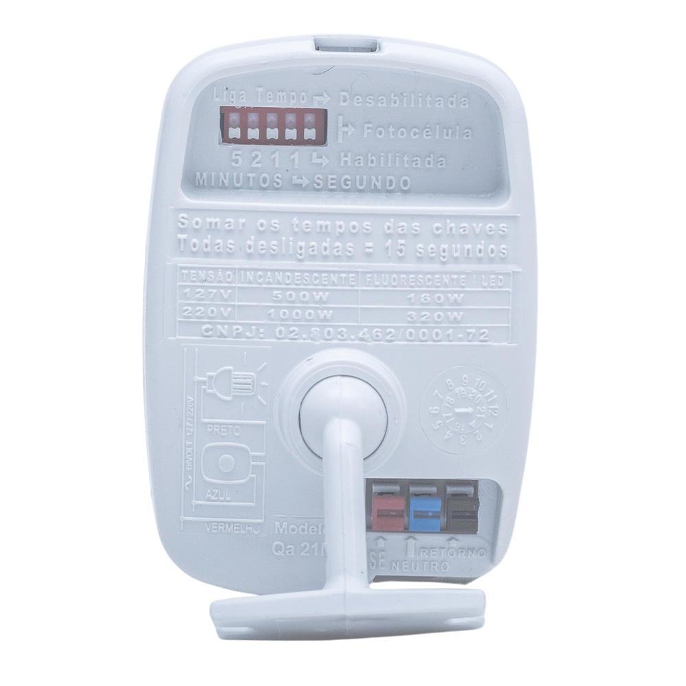 Imagem 4 de 4 do produto Sensor De Presença Parede Sensor De Presença Fotocelula 180º