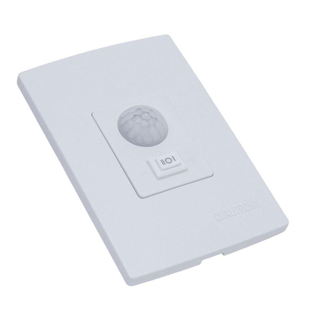 Imagem 4 de 5 do produto Sensor De Presença Qualitronix QI6M, 180º, de Parede, Fotocelula, Branco