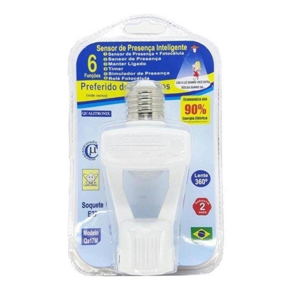 Imagem 2 de 4 do produto Soquete Com Sensor De Presença, Bocal Com Sensor De Presença