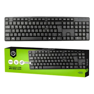 Teclado Usb Brazilpc Bpc-8236 Preto