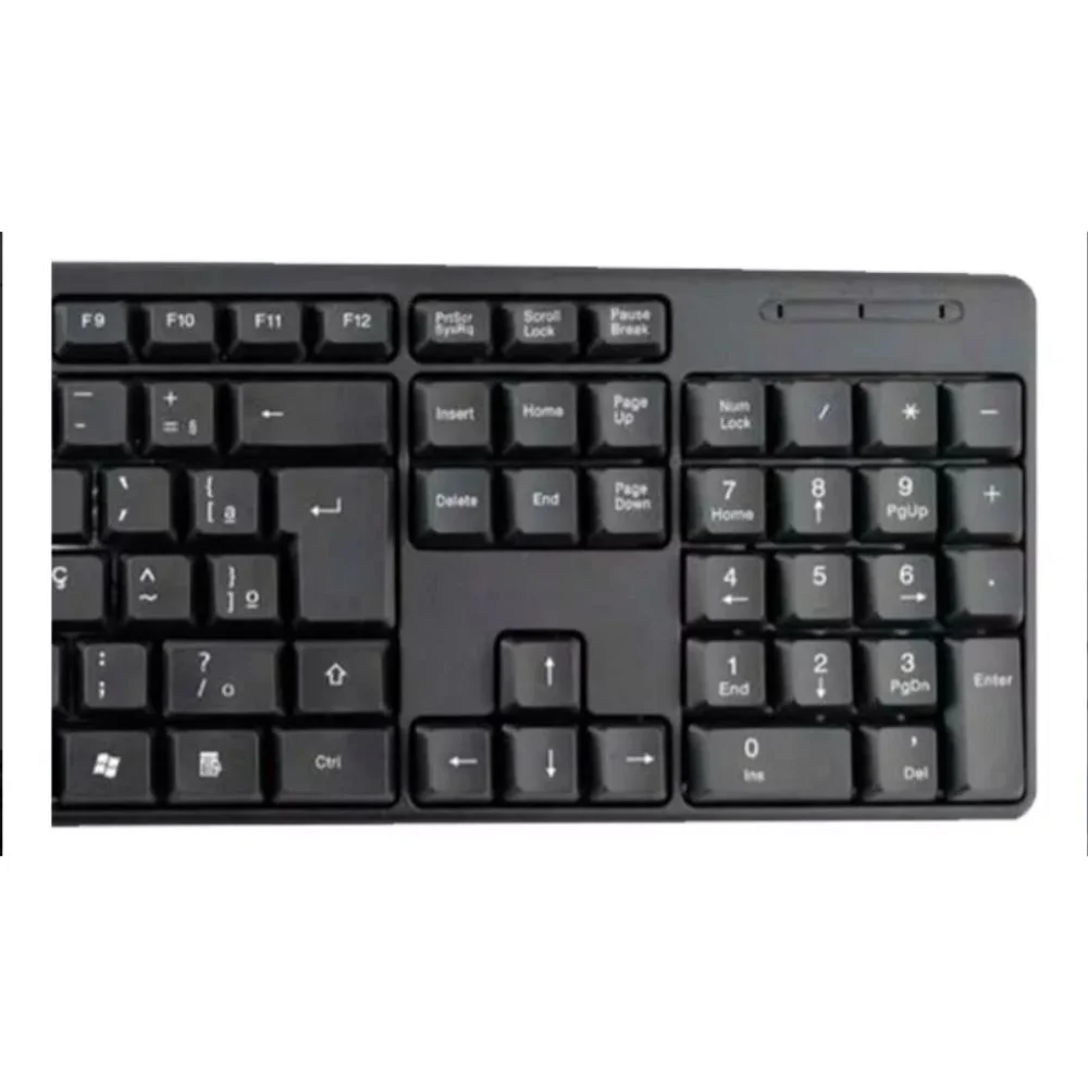 Teclado Brazilpc Usb Bpc8236 Comum Preto 13m Box