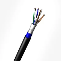 Cabo Ftp Megacabos 8 Vias Cat5, Ext Blindado Capa Simples 500m