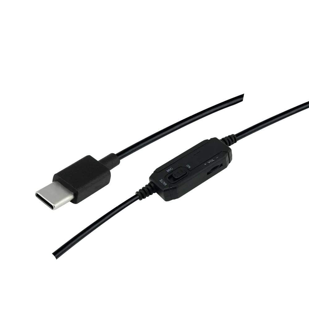Imagem 2 de 5 do produto Headset Office P/ Computador Telefone C/ Conector Usb