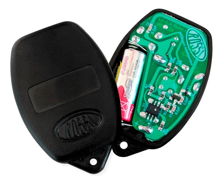 Imagem 3 de 5 do produto Controle Remoto Rossi Para Portão Eletrônico Rolling Code 433mhz