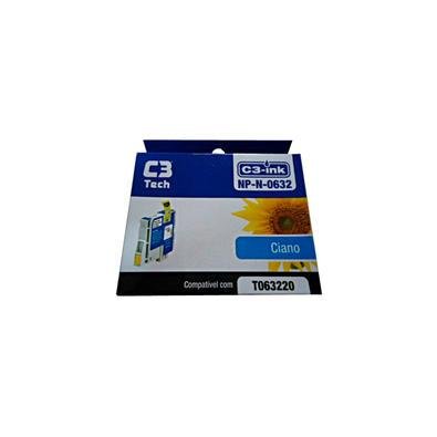 Cartucho C3Tech Np-n-0632 Compatível Com Epson T0632 Ciano