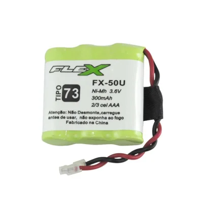 Bateria Flex Fx-50u Universal Para Telefone, Sem Fio, 300mah 3.6v