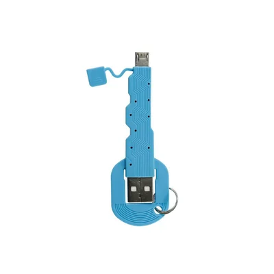 Cabo Chave Micro USB Newlink Cv100, Azul