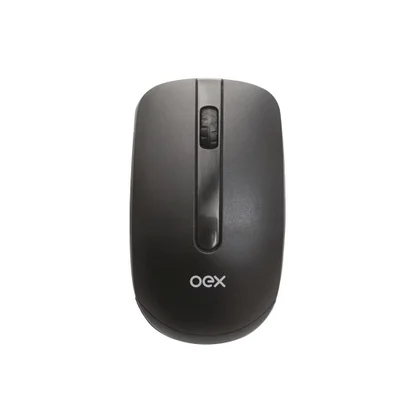 Mouse Oex Standard Ms11, 1000dpi, Sensor Óptico - Preto