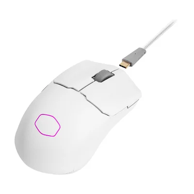Mouse Sem Fio Cooler Master Mm712 Rgb, 19.000dpi - Branco