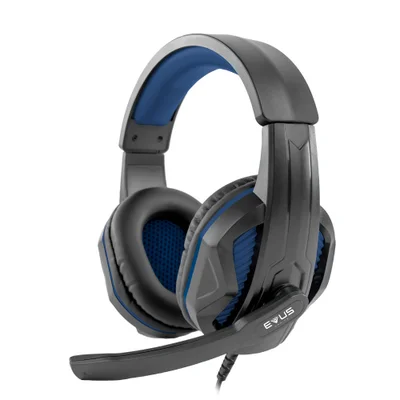 Headset Gamer Evus F-02b Absolut, 40mm, cabo 2m, P3, Preto