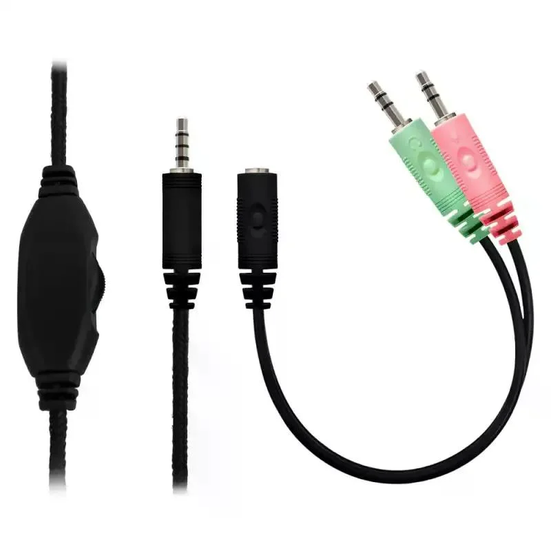 Imagem 4 de 5 do produto Headset Gamer Evus F-02b Absolut, 40mm, cabo 2m, P3, Preto
