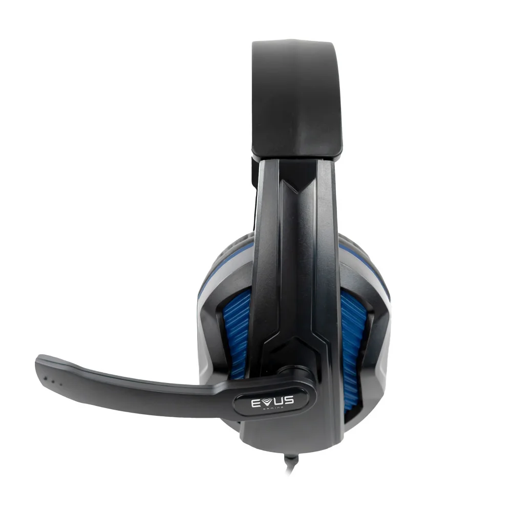 Imagem 5 de 5 do produto Headset Gamer Evus F-02b Absolut, 40mm, cabo 2m, P3, Preto