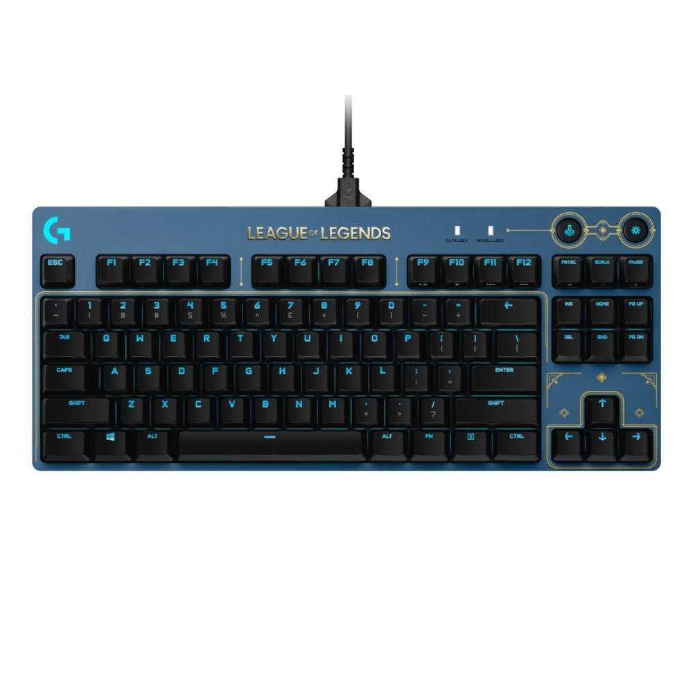 Teclado Mecânico Gamer Logitech G Pro Lol Edition | KaBuM!