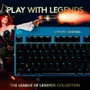 Teclado Mecânico Gamer Logitech G Pro Lol Edition, Padrão Us, Switch Gx Brown Tactile, RGB