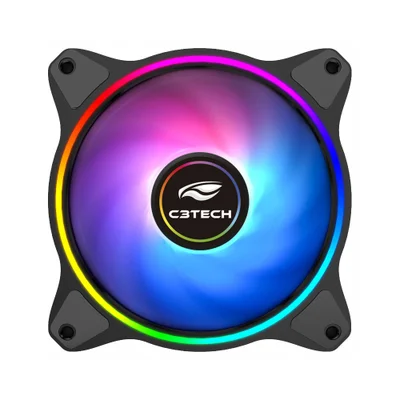 Cooler Gabinete C3tech F7-l250rGB Led RGB