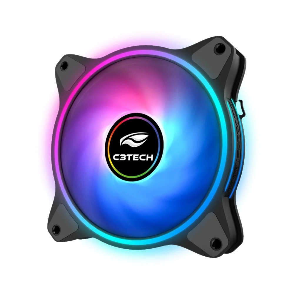 Cooler Gabinete C3tech F7-l250rGB Led RGB Cooler Gabinete C3tech F7-l250rGB Led RGB