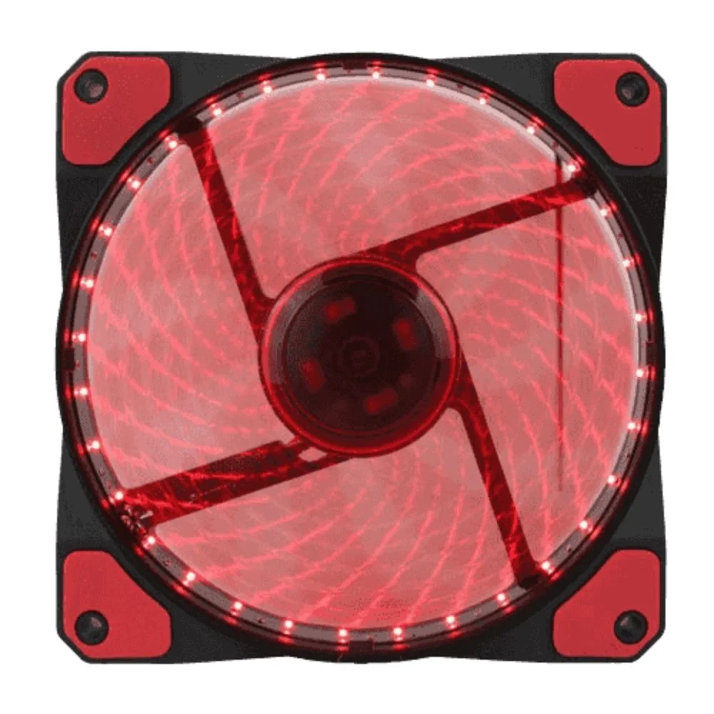 COOLER FAN P/GABINETE 120x120x25 32 LEDS VERMELHO GMX-GF12R GAMEMAX 7
