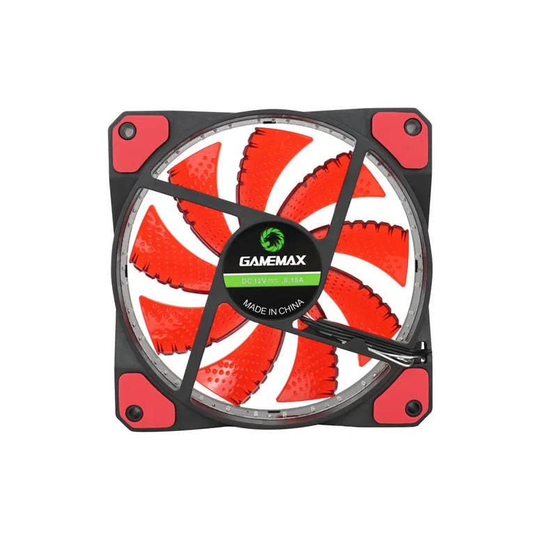 Cooler Gabinete Pc Gamer 120mm Led Vermelho Gf12r Gamemax Cooler Gabinete Pc Gamer 120mm Led Vermelho Gf12r Gamemax