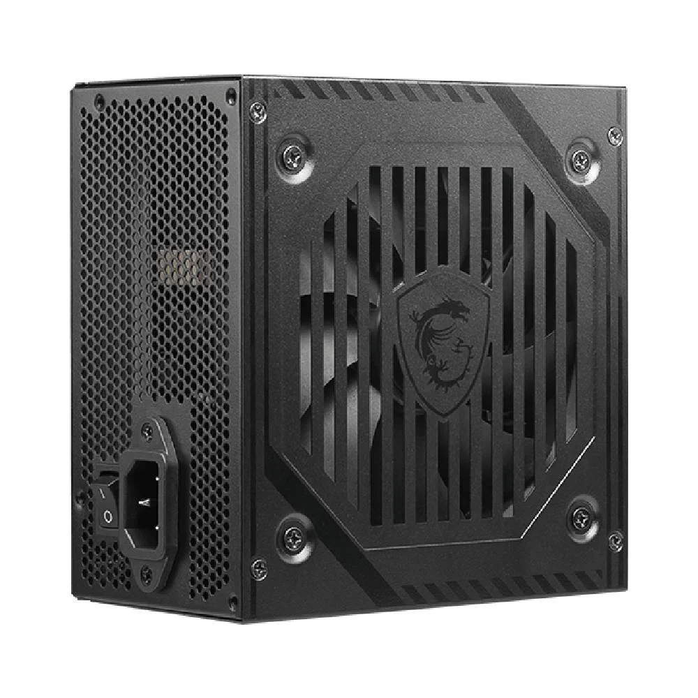 Fonte Msi 500w, 80 Plus White, Mag, Atx, Bivolt, Pfc Ativo