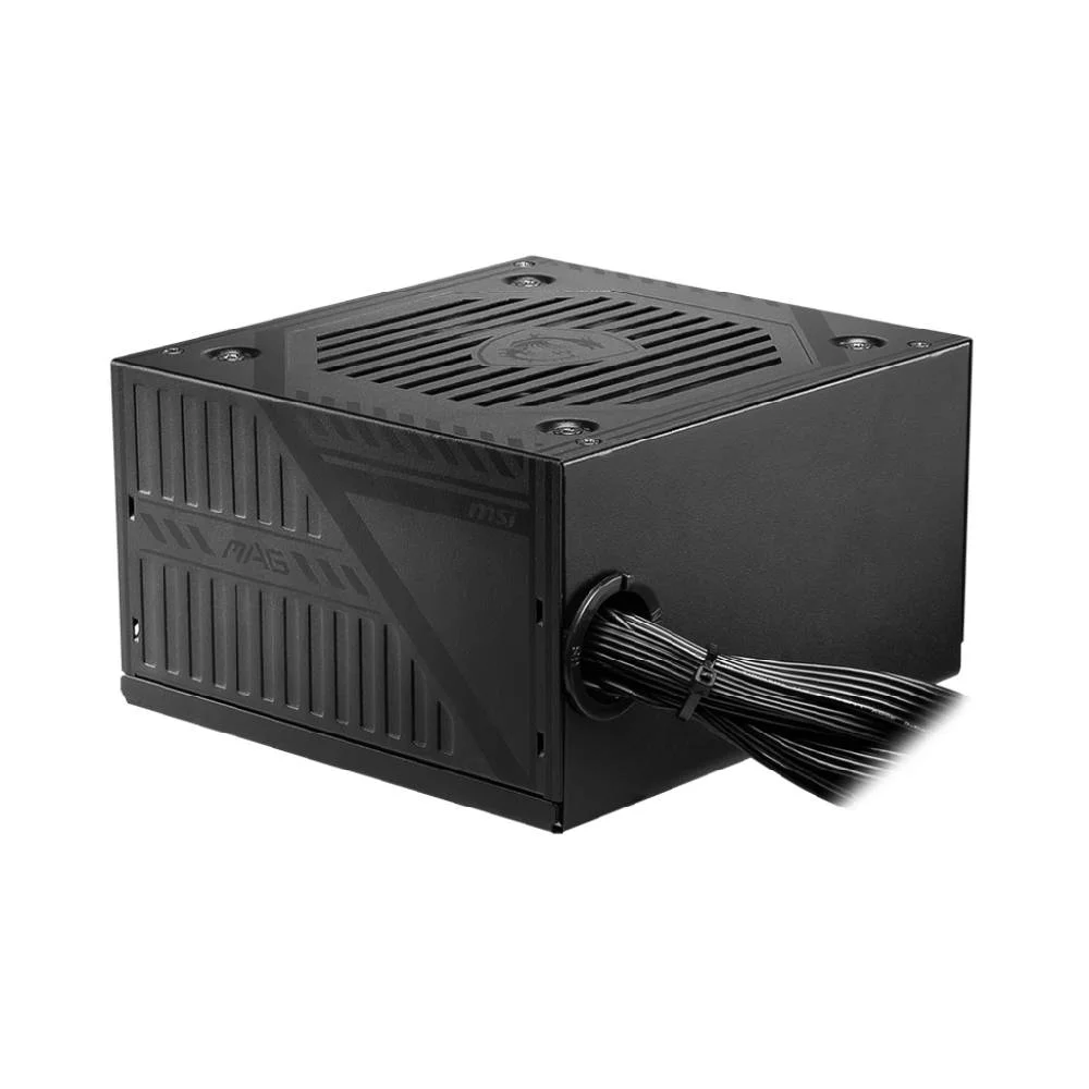 Imagem 2 de 5 do produto Fonte Msi 500w, 80 Plus White, Mag, Atx, Bivolt, Pfc Ativo