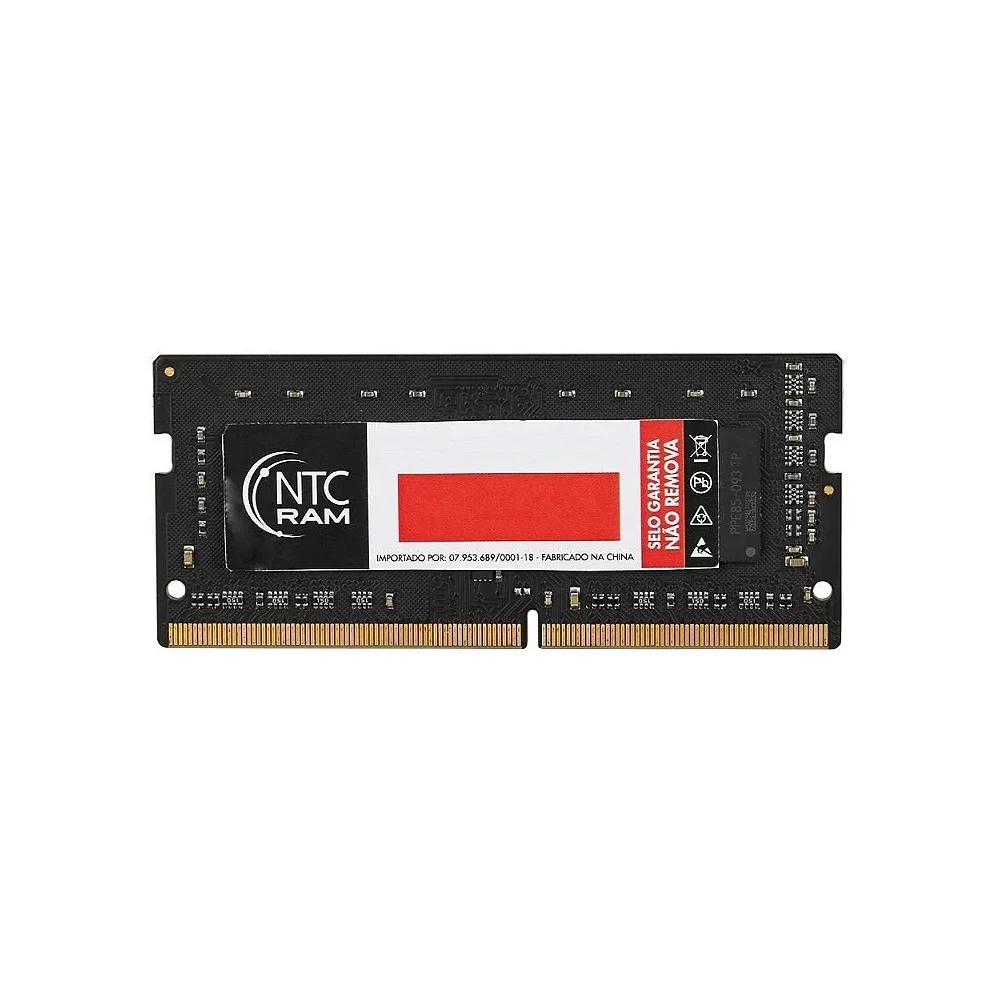 Memória RAM Notebook NTC 16GB DDR4 2666 Mhz 12V