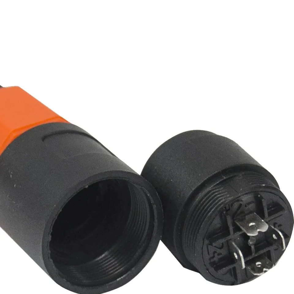 Imagem 2 de 3 do produto Conector Speakon De Linha Femea 4 Polos Jcsp0003 Preto/laranja Storm