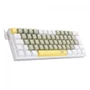 Teclado Gamer Mecânico Redragon Lakshmi Sunrise Abnt2 - K606-yl