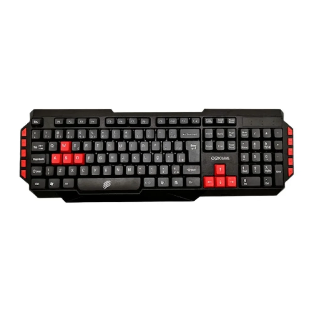 Imagem 2 de 4 do produto Kit Teclado E Mouse Com Fio Oex Gamer Tm307, 1000/1600/2400dpi, Preto