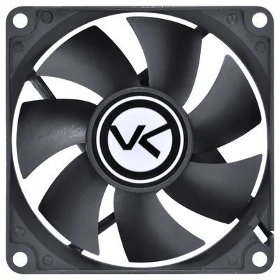 Cooler Fan Vinik Para Gabinete, 80mm, Preto - Cf80