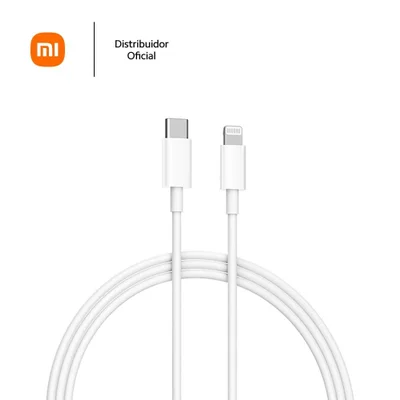 Cabo Usb Tipo C Para Lightning Xiaomi - Branco