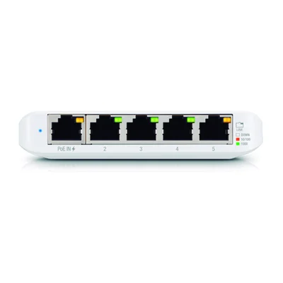 Switch Ubiquiti Unifi Usw-flex Mini G2 5 Portas Poe+ Gigabit