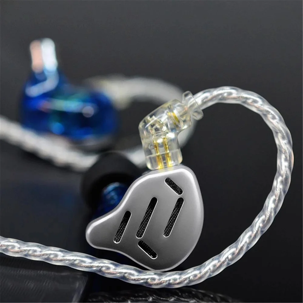 Fone De Ouvido Kz Zax 16 Drivers 24 ohms Prata