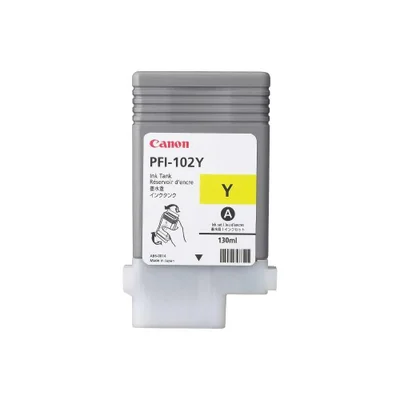 Cartucho De Tinta Canon Pfi-102 Y 130ml (5pçs) 0898b003aa
